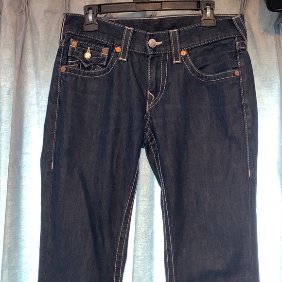 True Religion size 30 raw denim jeans - Picture 2 of 10